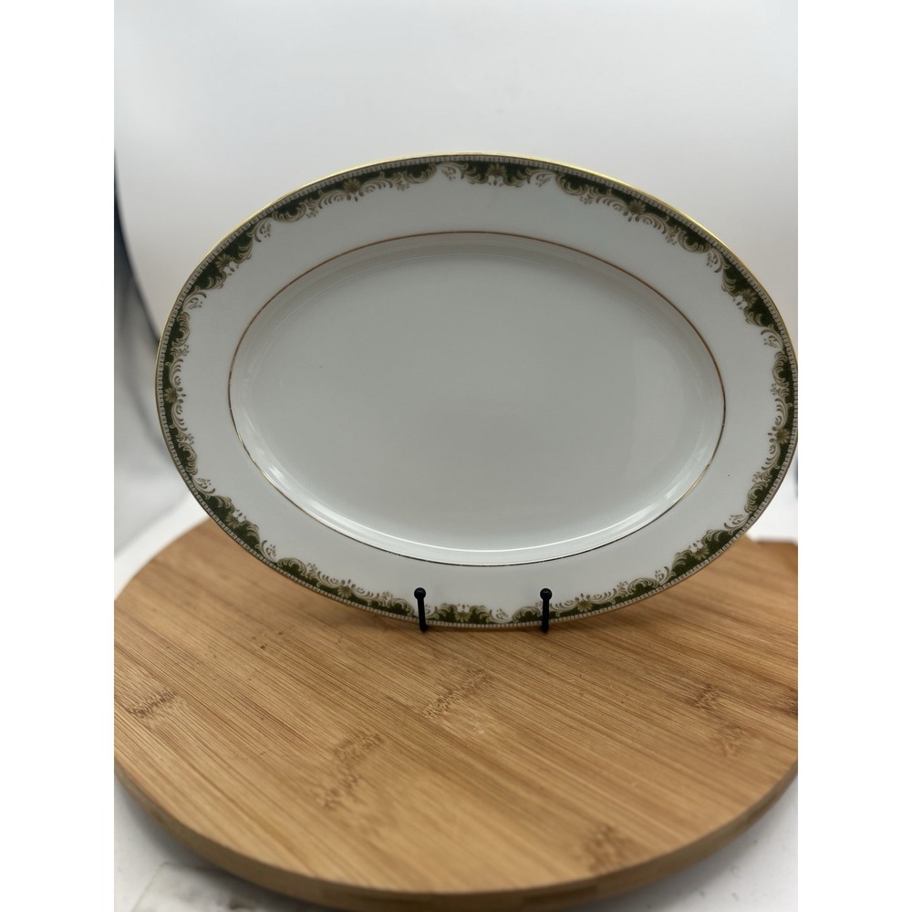 13.5" Noritake Warrington 6872‎ Oval Serving Platter
